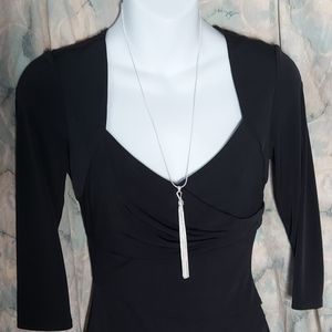 3/$15 NWT Nadine West Silver tone tassel necklace